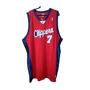 Vintage Reebok Authentic Los Angeles Clippers Lamar Odom 7 Jersey 60 3XL Sewn
